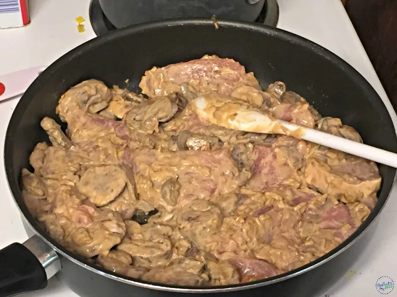 pork tenderloin with mushroom sauce brown the meat 1