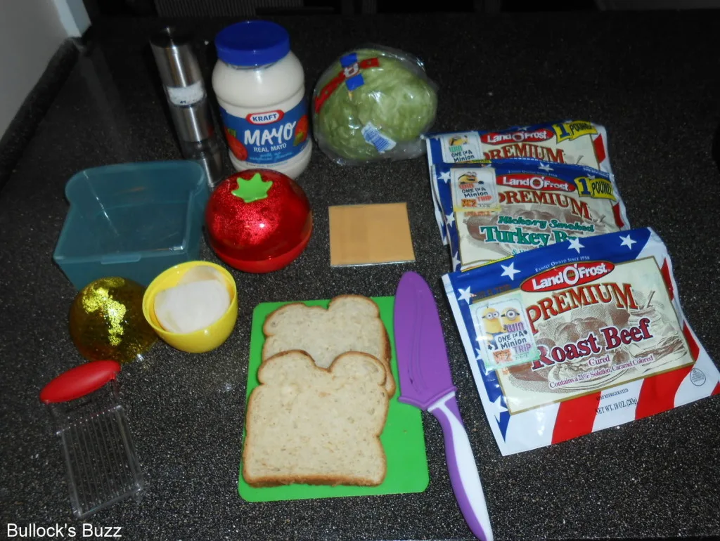 ingredients to make Great American Old Fashioned Sandwich recipe