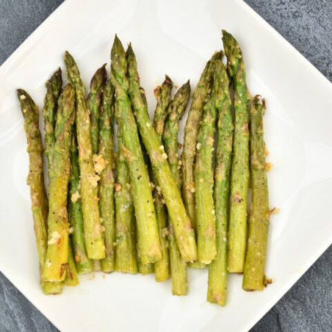 Oven Roasted Garlic Asparagus