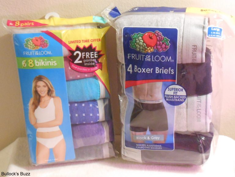 Fruit of the Loom Bonus Packs Review Bullock's Buzz