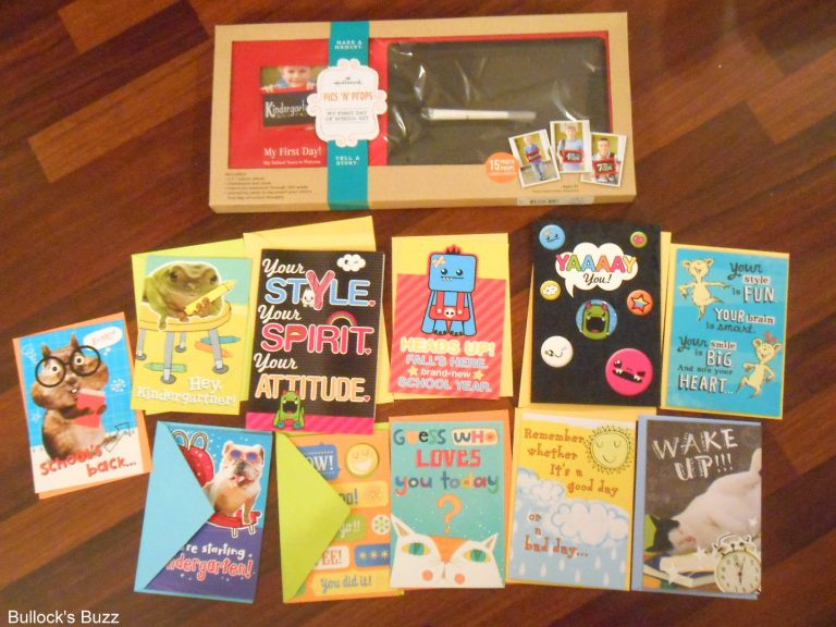 Hallmark Cards Pics ‘N’ Props School Days Activity Kit Review & Giveaway