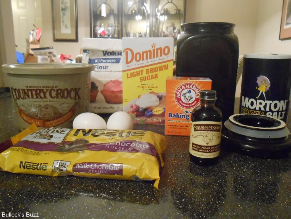 Double Chocolate Chip Cookies ingredients