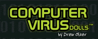 Computer Virus Dolls logo 