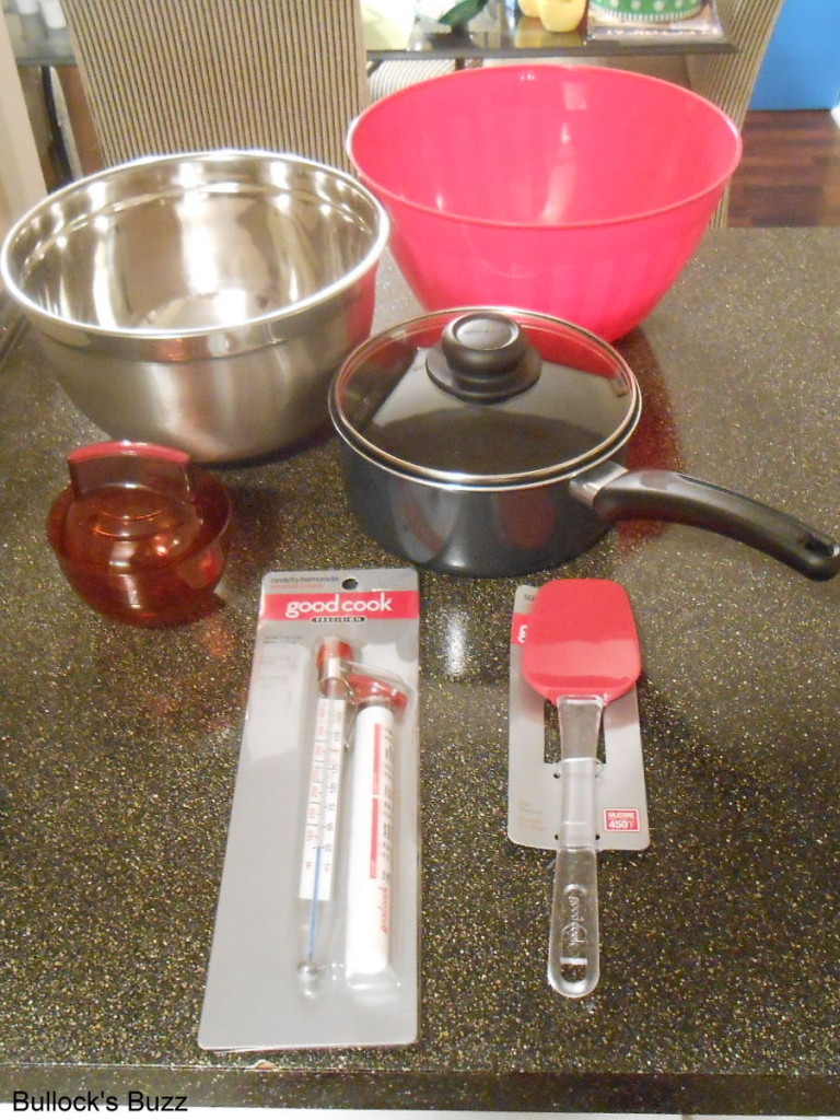 tools used to make popcorn ball witches