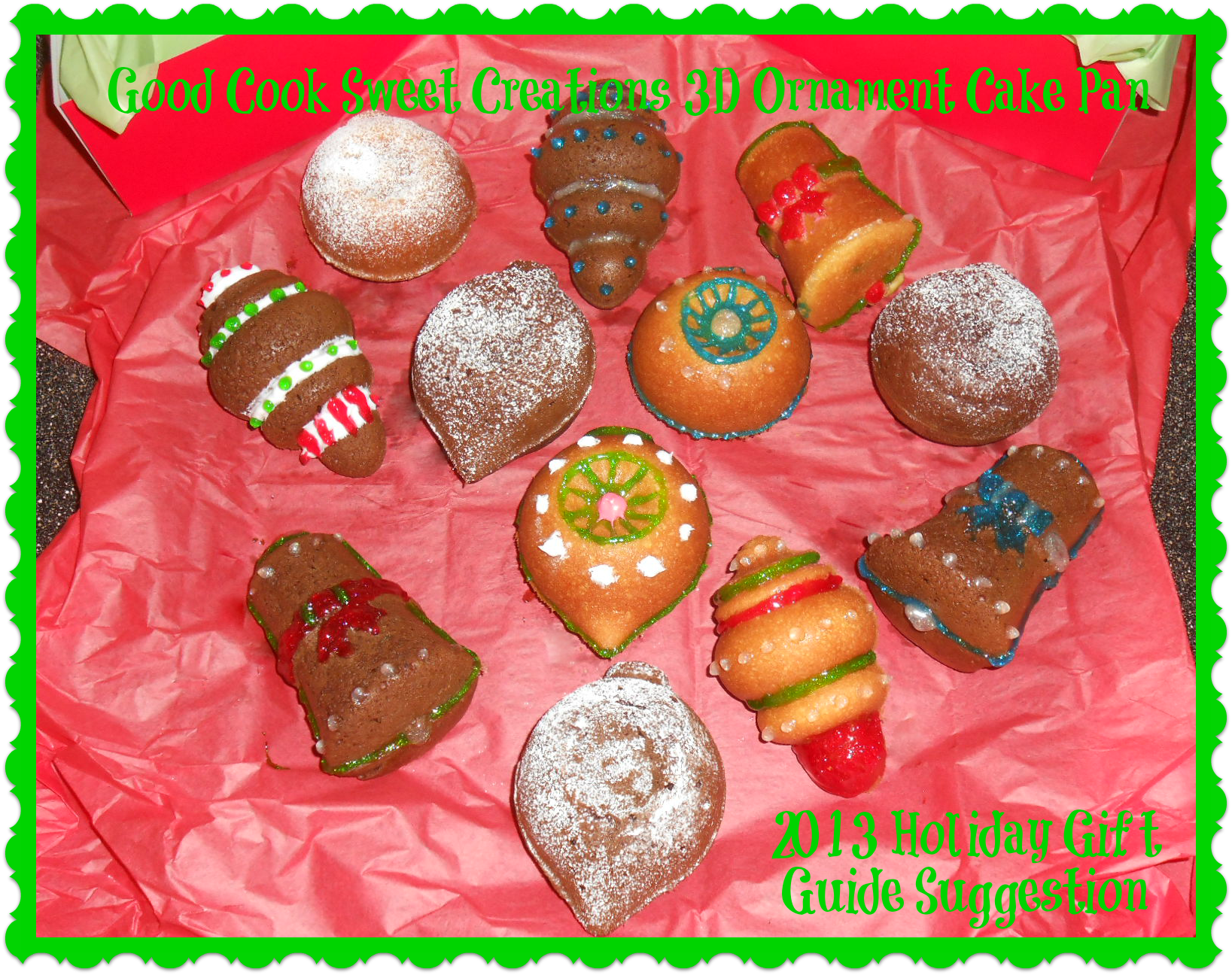 Christmas Ornament Cakes