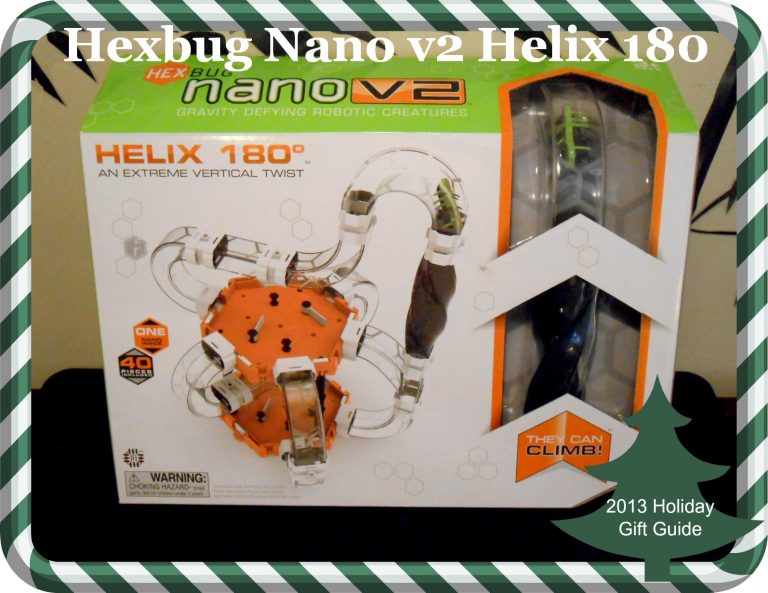 Hexbug Nano v2 Helix 180: Gravity Defying Robotic Creatures ~ Review