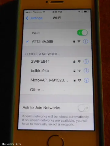 WiFi Settings on Cellphone for Public Hotspot