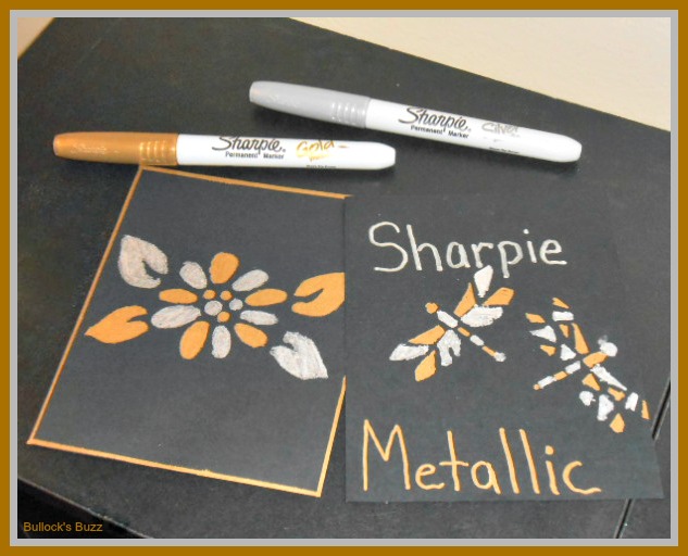 Shoplet Sharpie Review Metallic Markers Example