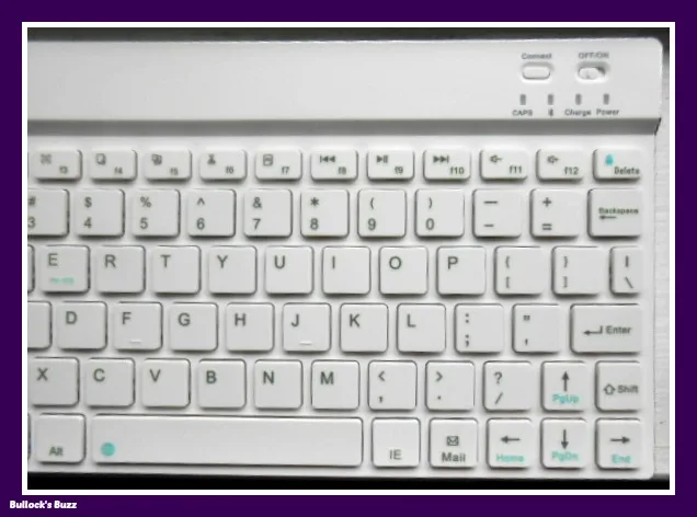 Lumsing Ultrathin Wireless Keyboard Review8 Right Side