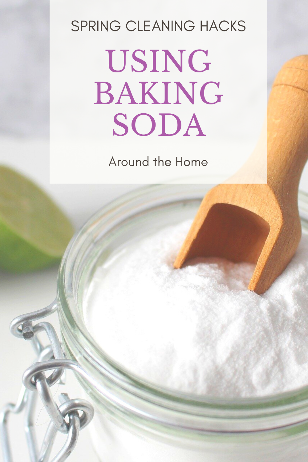 Why use chemical-filled cleaners when baking soda works just as well? It's eco-friendly, cheap and effective, especially in these Spring Cleaning Hacks!