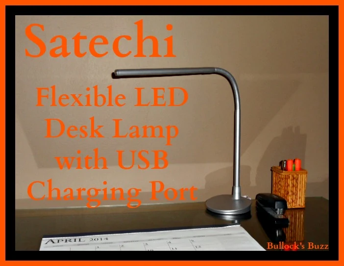 Satechi LED Desk Lamp with USB Charging Port - A Bright Idea! - Bullock's  Buzz