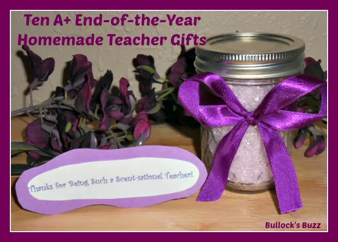 Homemade Teacher Gift Idea: Pampering in a Cup for Under $5 - Glitter, Inc.