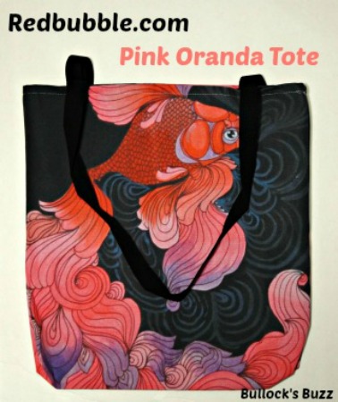 Redbubble-Pink-Oranda-tote-review1b