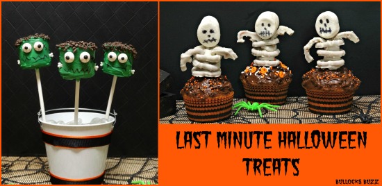 Last Minute Halloween Party Treats two tasty treats that are easy to make