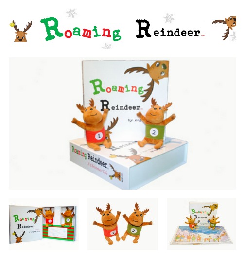 roaming reindeer Christmas activity kit pictures