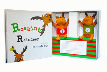 roaming reindeer Christmas activity kit whole kit