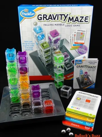 thinkfun-games-gravity-maze out of box