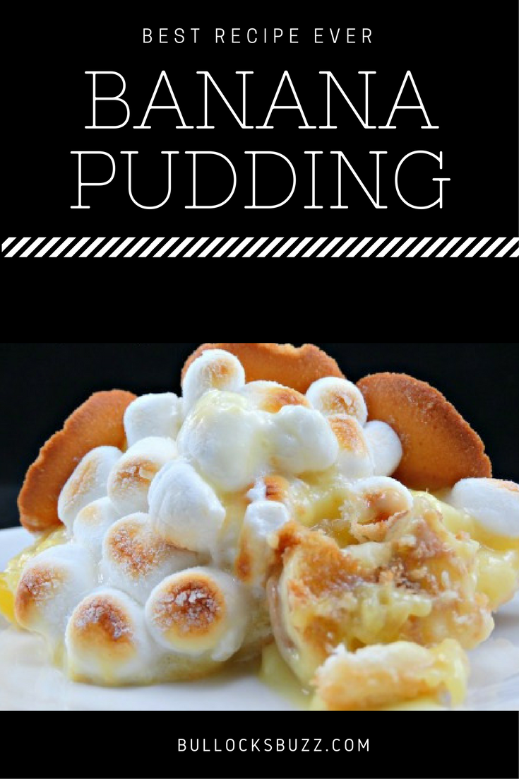 The Best Banana Pudding Recipe ever! Learn how to make the most delicious, creamy and luscious old-fashioned, Southern banana pudding you have ever had!