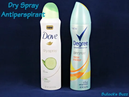 dry spray antiperspirant