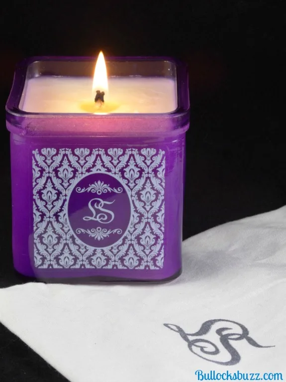 LoveSpoon Candles Monogram Collection Lavender Candle