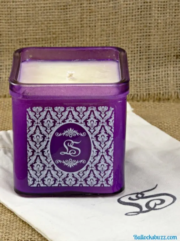 LoveSpoon Candles Monogram Collection Lavender