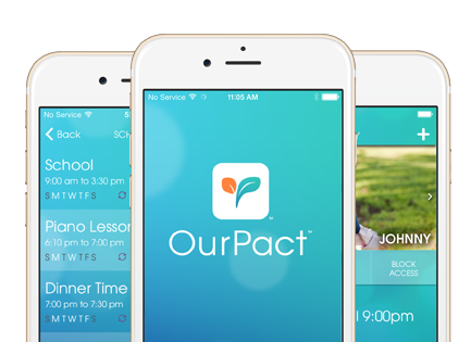 managing your child's screen time with OurPact-app