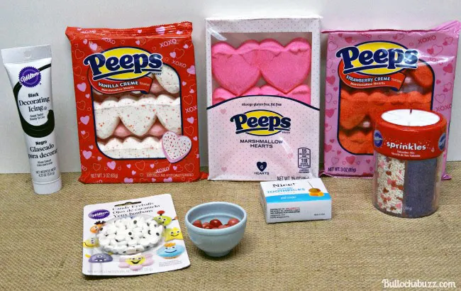  Valentine's Day PEEPS Little Lovebugs ingredients