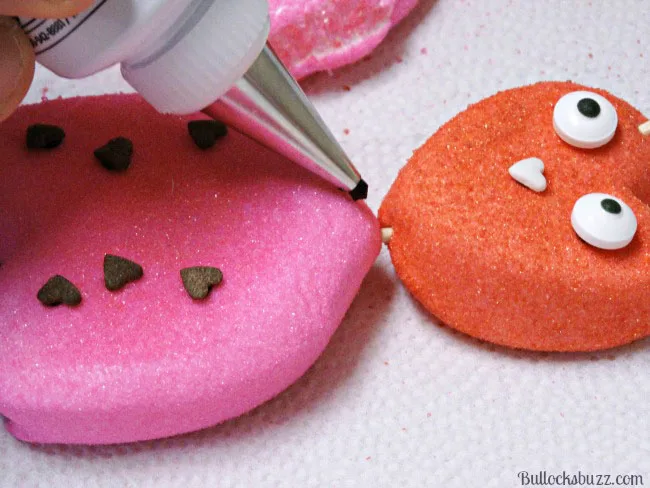 Valentine's Day PEEPS: Easy Last Minute Lady Lovebugs Treats decorate