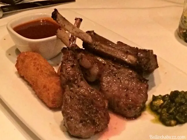 fleming's steak house lamb chops