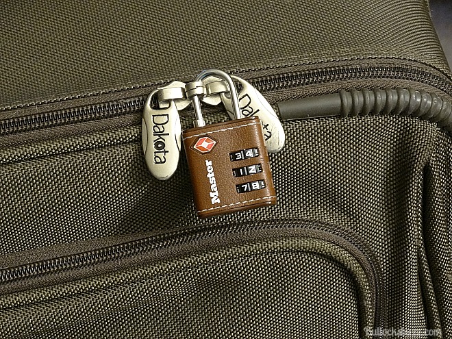 travelite luggage lock