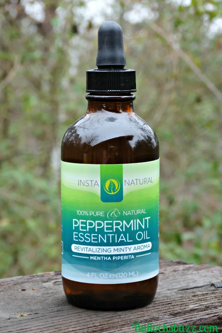 instanatural essential oils peppermint + DIY Lemon All Purpose Cleaner