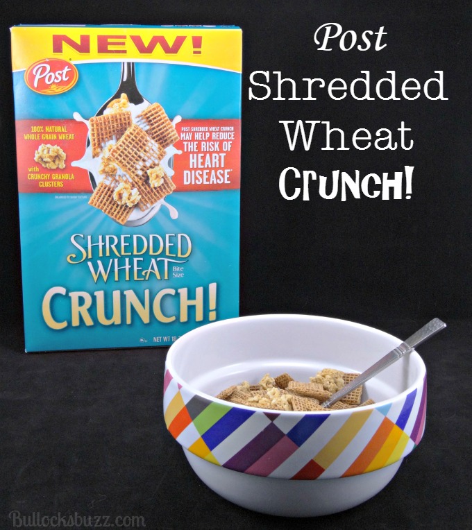 post shredded wheat crunch new cereal