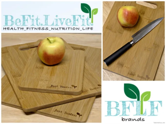 be fit live fit just bamboo cutting board set main picture 1