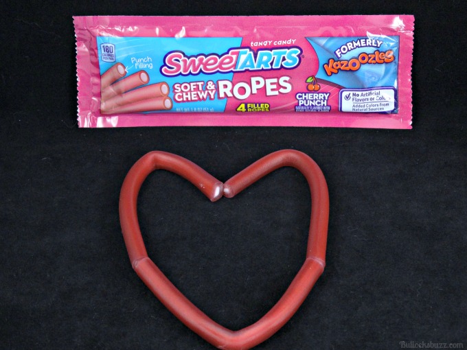 sweetTARTS Ropes candy bendable and sharable
