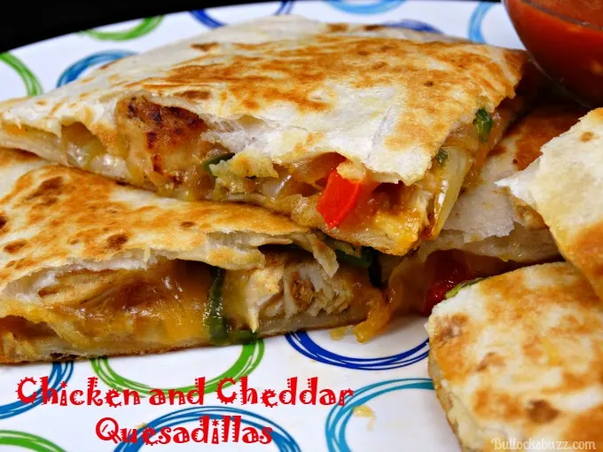 zaycon chicken chicken and cheddar quesadillas