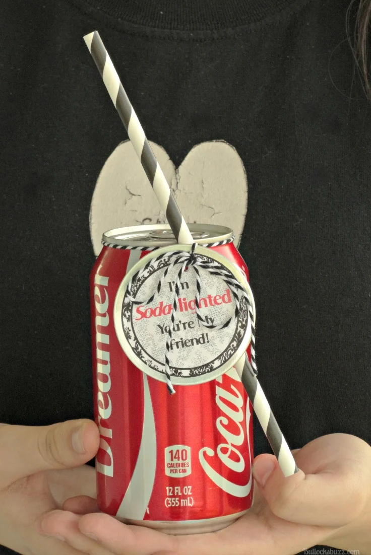 Share a Coke and a Smile + I'm Soda-Lighted You're My Friend Printable