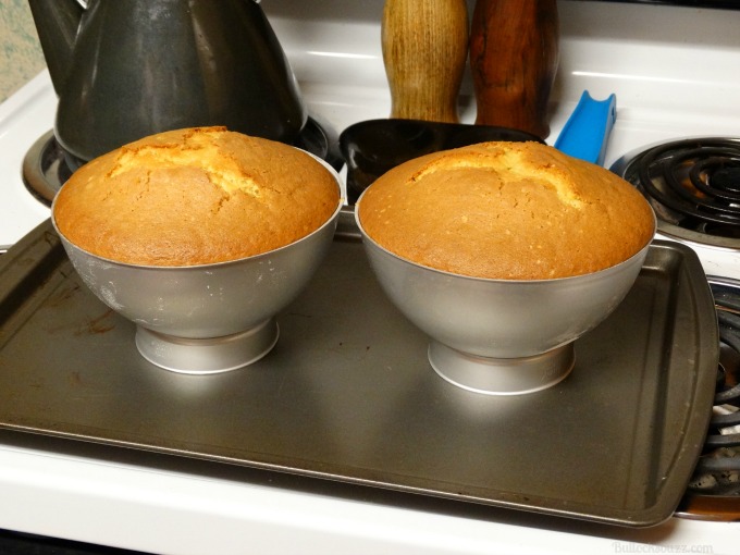 step 2 bake and allow to cool after Removing Cakes from Oven