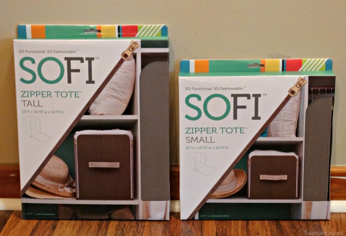 Six Tips for Organizing Closets SOFI Zipper Totes