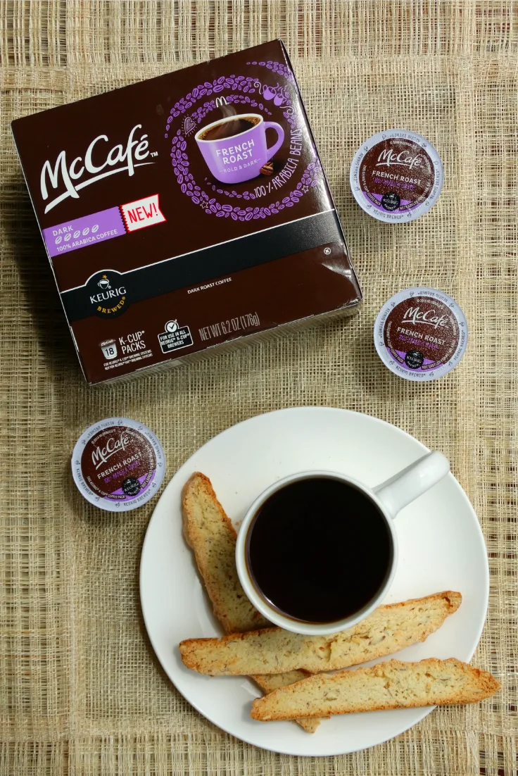 biscotti recipe and mccafe coffee