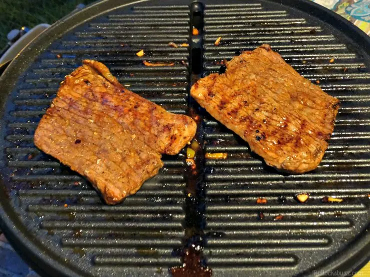 grilled steak fajitas recipe kraft steak on grill