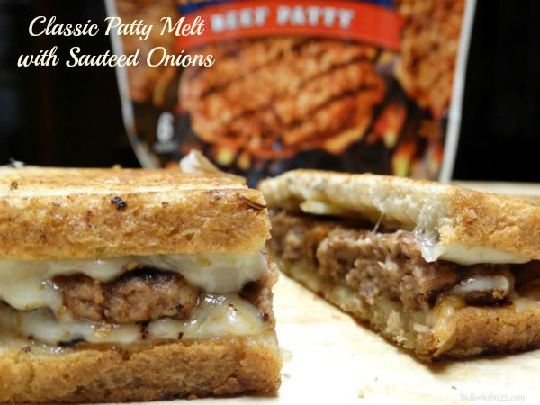 Classic Patty Melt with Sauteed Onions