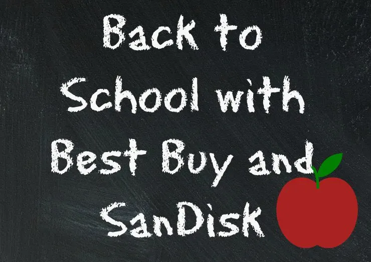 Best Buy and SanDisk Back to School main image