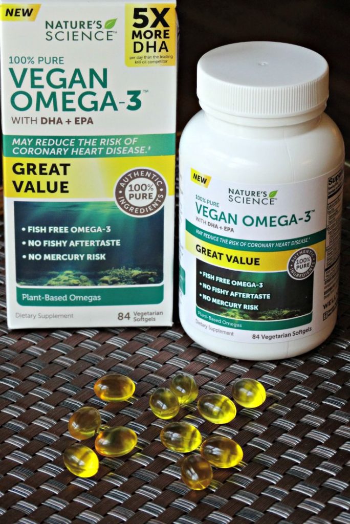 The Mega Health Benefits of Omega-3 and Nature's Science Vegan Omega-3