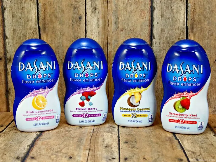 Dasani Drops Water Enhancer flavors