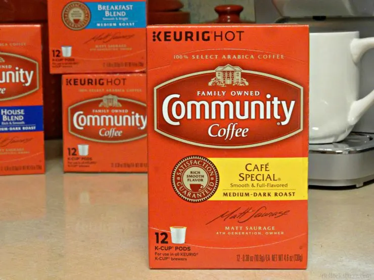community coffee cafe special blend flavor