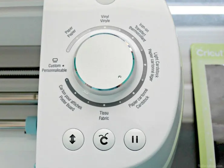 cricut explore air smart set dial