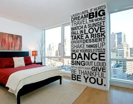 5 Ways to Decorate An Apartment Without Losing Your Deposit image wall decals