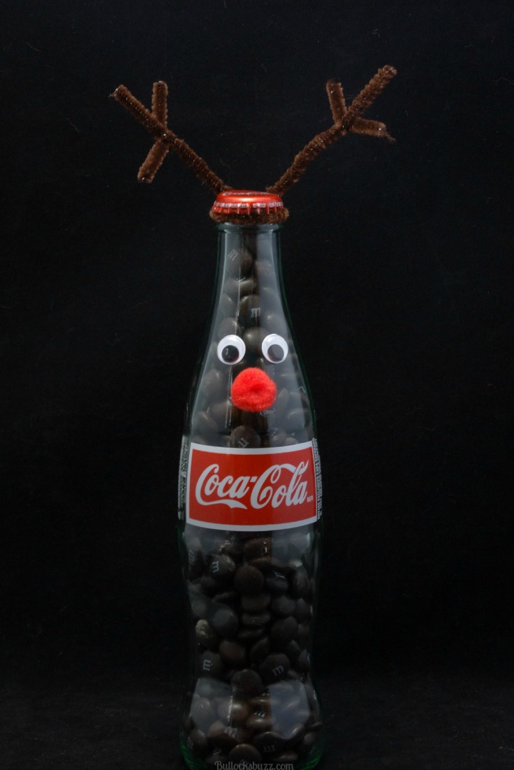 coke bottle reindeer craft