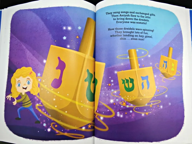 Personalized Books from Hallmark Magical Hanukkah book page two