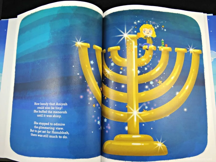 Personalized Books from Hallmark Magical Hanukkah book page